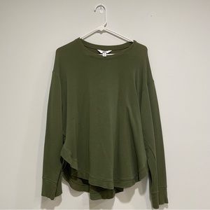 JoyLab Women's Green Long Sleeve Sweater